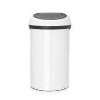 Brabantia šiukšliadėžė Touch Bin, 60 l, balta