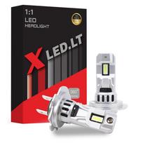 XLED H7 1:1 SMART MINI ZES +200% LED sistema 12V 5000LM