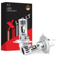 XLED H4 1:1 SMART MINI ZES +200% LED sistema 12V 5000LM