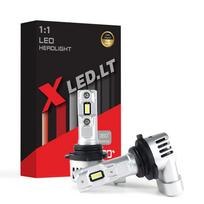 XLED HB3 / 9005 1:1 SMART MINI ZES +200% LED sistema 12V 5000LM