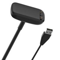 Įkroviklis Fitbit Charge 6/ Charge 5, Įkrovimo laidas Fitbit Luxe, Įkrovimo laidas, Stovas, Magnetiniai priedai, 1m Įkrovikliai juoda