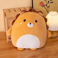 40 cm švelnus pingvinas pingvinas kiaulė triušis panda krabas Kawaii zoologijos sodo gyvūno pliušinė pagalvė minkšta pliušinė Peluche lėlė vaikams gimtadienio dovana 40cm liūtas