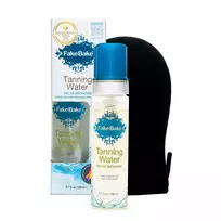 FAKE BAKE_Tanning Water savaiminio įdegio putos 198ml + pirštinė