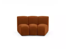 Velvet Modul sofa be porankių, Lupine, 1 sėdynė, 154x95x70, terakota