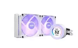 "NZXT Kraken Elite 240 RGB LCD" baltas