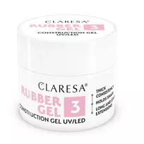 CLARESA_Rubber Construction Gel UV/LED nagų formavimo gelis 03 45g
