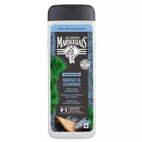 LE PETIT MARSEILLAIS - dušo želė vyrams su mineralais ir kedru 400ml