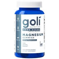 Goli Nutrition Be cukraus magnis, Mėlynės – 60 guminukų