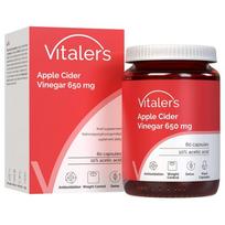 Vitaler's Obuolių sidro actas 650 mg – 60 kapsulių