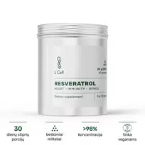 Trans Resveratrolis L Cell milteliai, 24g