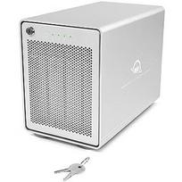 OWC Mercury Elite Pro Quad, Drive Enclosure (silver, USB 3.2 Gen 2, RAID Ready) OWCMEQCTJB000
