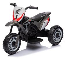 Vaikiškas elektrinis motociklas Honda CRF450 Sun Baby, pilkas