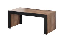 Cama MILA suolelis/stalas 120x60x50 wotan ąžuolas + juodas
