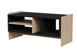 Cama PORTO suolas/stalas 100x50x46 ąžuolo/juodas
