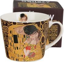 Puodelis The Kiss Brown by Klimt, 600 ml