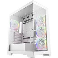 DeepCool CG580 4F V2 WH, Tempered Glass, White R-CG580-WHADA4-G-2