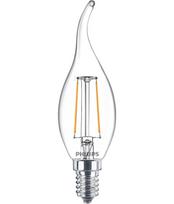 LED lemputė PHILIPS, B35, E14, 2 W, 250 lm, 2700 K