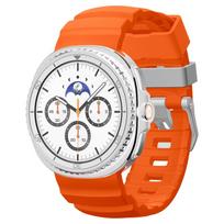 Oranžinės spalvos dirželis "Spigen WBS2 Band" laikrodžiui Samsung Galaxy 8 / Classic (40 / 44 / 46 MM)
