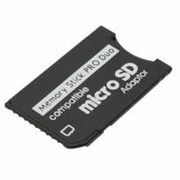 Atminties kortelė telefonui Micro SD Memory Stick Pro Duo adapteris