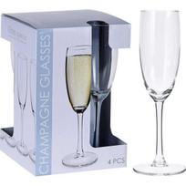 4-ių taurių šampanui rinkinys Glass Collection, 180 ml