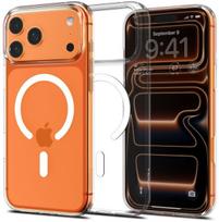 Telefono dėklas iPhone 17 Pro skaidrus su MagSafe Spigen