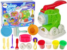 Plastilino rinkinys su makaronų gaminimo aparatu