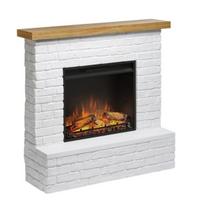 TAGU ROLF BRICK WHITE 23" pastatomas elektrinis židinys su apdaila