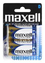 MAXELL šarminė baterija LR20 2 vnt.