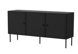 Cama 3D komoda PALAZZO BIS 151x40x75 matinė juoda