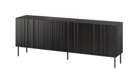 Cama Komoda ISLA 200x40x75 matinė juoda