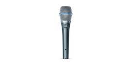 Shure BETA 87A Juodas studijinis mikrofonas