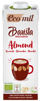 ECOMIL Almond Barista, kavos ruošimui migdolų gėrimas, 1000 ml
