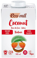 ECOMIL Bio Coconut Milk, be cukraus, kokosų gėrimas, 500 ml