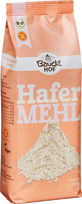 BAUCK HOF ekologišk, pilno grūdo avižų  miltų, 350 g