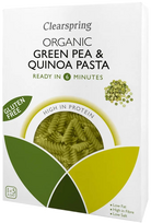 CLEARSPRING Organic Gluten Free žaliųjų žirnelių ir bolivinių balandų makaronai, 250 g
