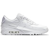 Nike Air Max 90 Leather Triple White - Dydis 46 (CZ5594-100 Nike Air Max batai)