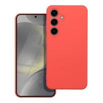 SILIKONO dėklas SAMSUNG S24 persiko spalvos