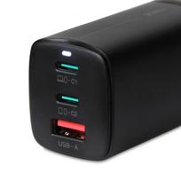 iBOX C-65 Juodas, GaN 65W universalus įkroviklis