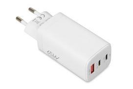 iBOX C-65 Balta, GaN 65W universalus įkroviklis