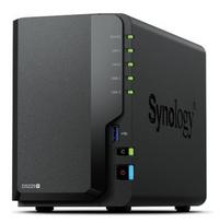 Synology DS225+ 2 Bay NAS Stalas Intel® Celeron® J4125 2GB DDR4 Synology DSM Juodas - tik Synology HDD