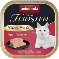 Animonda Vom Feinsten Adult Mildes Menü Turkey with tomatoes - wet cat food - 100g