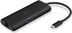 Lindy DST-Mini USB-C Laptop Mini Docking Station with 4K Support and 100W Pass-Through Charging