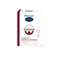 Children's Red Berry BioMelts Gerųjų bakterijų ir vitamino D milteliai 28x1g