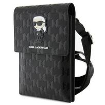 Karl Lagerfeld Handbag KLWBSAKHPKK black/black Saffiano Monogram Ikonik