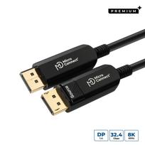 MicroConnect DisplayPort 1.4, 8K@60Hz,  Optic Fibre, 10m DP 1.4 8K