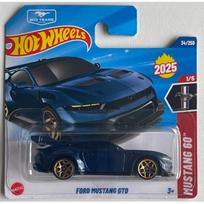 Kortelė 9/10!!!   Hot Wheels Mainline Modeliukas Ford Mustang GTD Blue