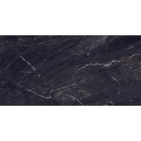 Mexen Sintra Black glazūruotas rekt. G1, grindų ir sienų plytelė 120 x 60 cm, aukštas blizgesys - TL204-120-060-00