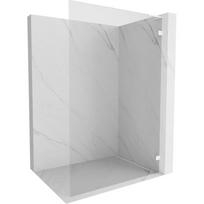 Mexen Lunar L Dušo sienelė Walk-in dešinė 120 x 200 cm, skaidri 8 mm, balta - 830L-120-000-20-00-P