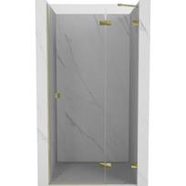 Mexen Lunar stumdomos dušo durys dešinės 115 cm, skaidrios, auksinės - 834-115-000-50-00-P