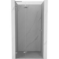 Mexen Lunar L kairiosios pusės dušo durys, 95 cm, permatomos, chromuotos - 834L-095-000-01-00-L